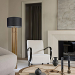 Торшер с металлическим золотым трубчатым основанием Fulgurite варинант исполнения - 1 | Loft Concept в Орле