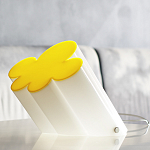 Настольная дизайнерская лампа Poltronova Passiflora Yellow Table Lamp варинант исполнения - 5 | Loft Concept в Орле