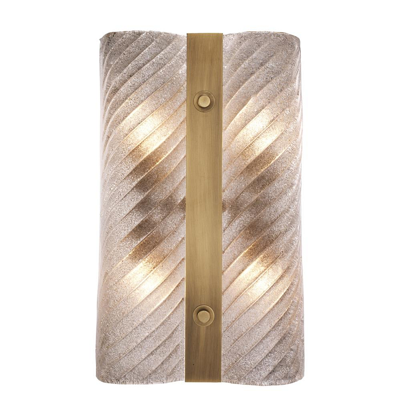 Бра Eichholtz Wall Lamp Positano Латунь Античная полированная Прозрачный Бра Eichholtz Wall Lamp Positano Латунь Античная полированная Прозрачный в Орле | Loft Concept