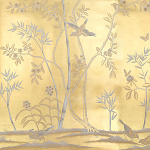 Обои ручная роспись Portobello Deep Rich Gold II