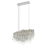 Люстра подвесная с металлическими цепочками и изогнутыми металлическими дугами 72 см Atlantis Chain варинант исполнения - 4 | Loft Concept в Орле