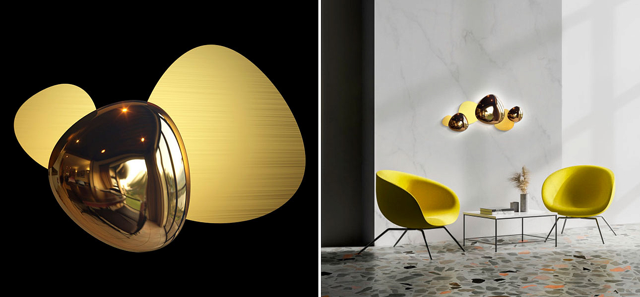 Бра Gold Matt & Gloss 1 Бра Gold Matt & Gloss 1 - Loft-Concept в Орле