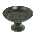 Фруктовница большая из натурального камня Змеевик Шабровский Natural Stone Fruit Bowls варинант исполнения - 2 | Loft Concept в Орле