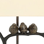 Настольная лампа Птицы на изогнутой ветке Lamp Tit варинант исполнения - 1 | Loft Concept в Орле