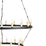 Люстра круглая двухъярусная Lightness and Scale варинант исполнения - 1 | Loft Concept в Орле