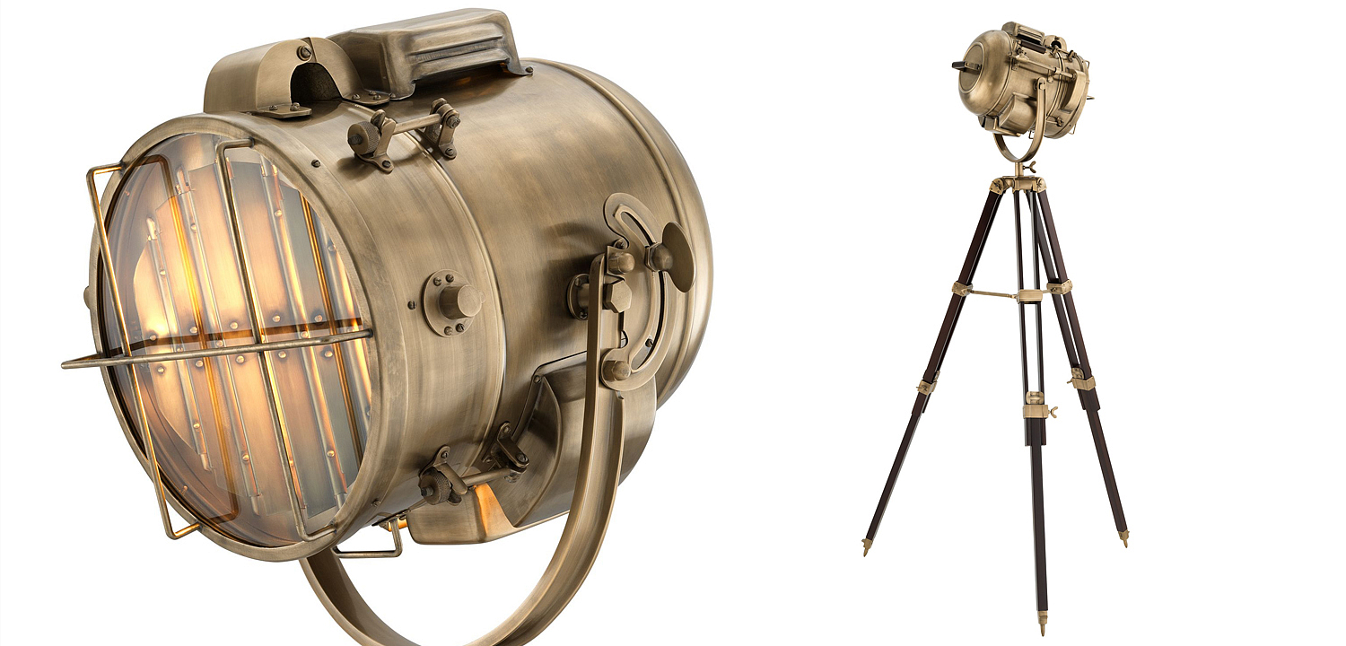 Торшер Eichholtz Floor Lamp Atlantic brass Торшер Eichholtz Floor Lamp Atlantic brass - Loft-Concept в Орле