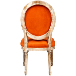 Стул из натурального бука оранжевое с цветным принтом Impressionism in Color варинант исполнения - 2 | Loft Concept в Орле