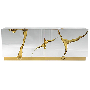 Буфет Modern Contemporary Lapiaz Sideboard Boca do Lobo Mirror