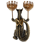 Подсвечник в виде дракона Dragon with Two Candlesticks варинант исполнения - 12 | Loft Concept в Орле