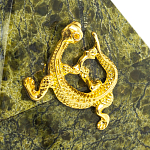 Шкатулка пирамида из натурального камня змеевик Stone Casket варинант исполнения - 3 | Loft Concept в Орле