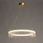 Люстра круглая с прозрачными стеклянными трубками 51 см Nembus варинант исполнения - 3 | Loft Concept в Орле