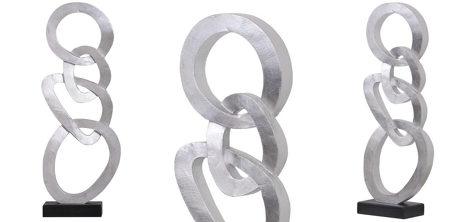 Статуэтка Anillos Statuette silver II Статуэтка Anillos Statuette silver II - Loft-Concept в Орле