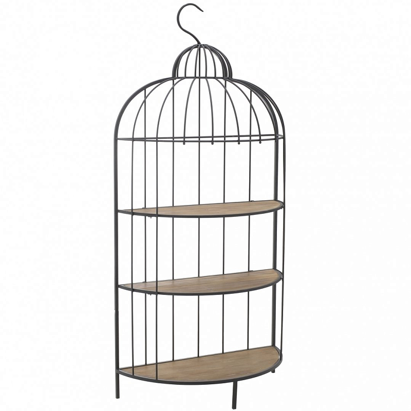 Стеллаж Cage Rack Big Черный Бежевый Стеллаж Cage Rack Big Черный Бежевый в Орле | Loft Concept