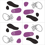 Плитка с узором Камни варинант исполнения - 1 | Loft Concept в Орле