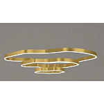 Люстра подвесная с 3-мя ассиметричными светодиодными лампами Golden Current варинант исполнения - 1 | Loft Concept в Орле