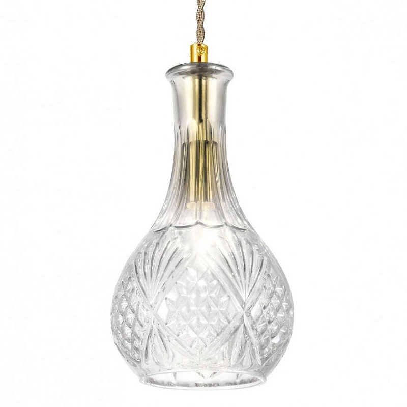 Подвесной светильник lee broom DECANTERLIGHT pendant III Золотой Прозрачное Стекло Подвесной светильник lee broom DECANTERLIGHT pendant III Золотой Прозрачное Стекло в Орле | Loft Concept