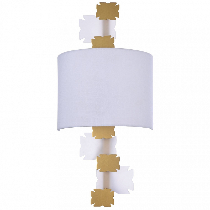 Бра Jacopo Mosaic Sconces Латунь Белый Бра Jacopo Mosaic Sconces Латунь Белый в Орле | Loft Concept