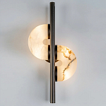 Бра  с фигурным мраморным рассеивателем Spiral of Warm Light варинант исполнения - 10 | Loft Concept в Орле