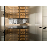 Кухонный гарнитур из камня и дерева с раздвижными дверцами TIVALÌ 2.0 Dada Engenereed Kitchen варинант исполнения - 3 | Loft Concept в Орле