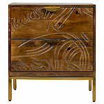 Прикроватная тумба с фактурным фасадом Termite варинант исполнения - 1 | Loft Concept в Орле