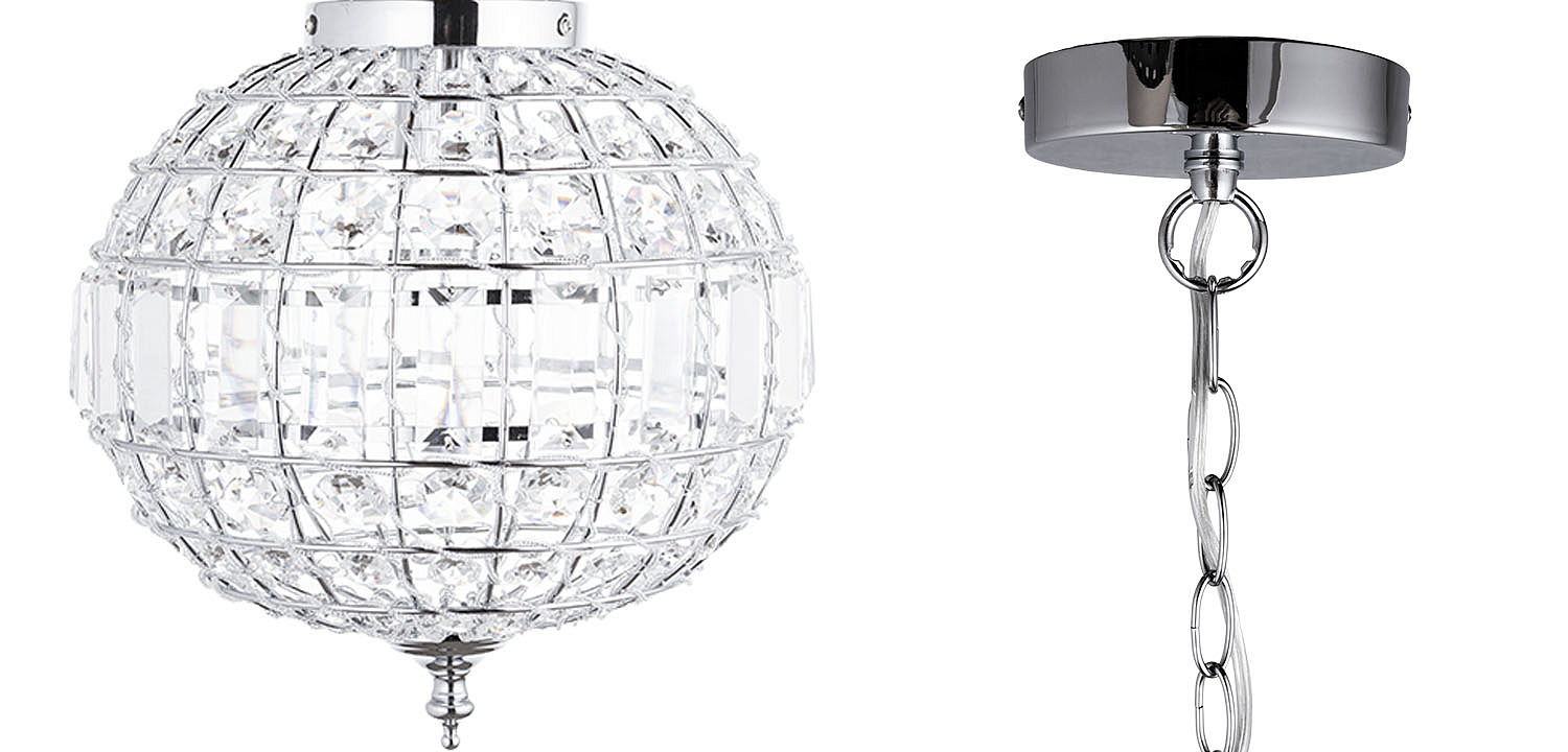 Подвесной светильник Casbah Crystal silver 30 Подвесной светильник Casbah Crystal silver 30 - Loft-Concept в Орле