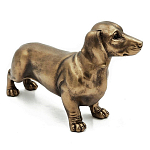 Статуэтка такса с реалистичными деталями и гладкой поверхностью Dachshund Style варинант исполнения - 2 | Loft Concept в Орле