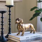 Статуэтка такса с реалистичными деталями и гладкой поверхностью Dachshund Style варинант исполнения - 6 | Loft Concept в Орле