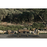 Дизайнерское уличное кресло на металлическом каркасе PHOENIX Armchair варинант исполнения - 8 | Loft Concept в Орле