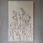 Ботаническое панно «С Дельфиниумом» варинант исполнения - 1 | Loft Concept в Орле