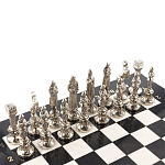 Шахматы Ренессанс с доской из натурального мрамора Decorative Thematic Chess варинант исполнения - 3 | Loft Concept в Орле