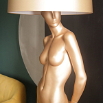 Лампа MANNEQUIN LAMP с абажуром женственность в деталях варинант исполнения - 9 | Loft Concept в Орле