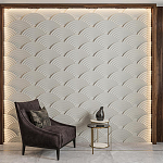 Гипсовая 3D Панель Aura варинант исполнения - 1 | Loft Concept в Орле