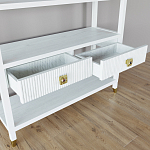 Стеллаж с двумя ящиками Elsa Dreams White варинант исполнения - 3 | Loft Concept в Орле