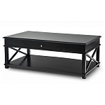 Широкий кофейный столик с ящиком Monsignor варинант исполнения - 3 | Loft Concept в Орле