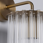 Бра с круглым основанием и длинными прозрачныи стеклянными трубками Nembus варинант исполнения - 5 | Loft Concept в Орле