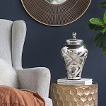 Ваза из стекла с крышкой и декоративными узорами Chinoiserie Ceramics варинант исполнения - 5 | Loft Concept в Орле