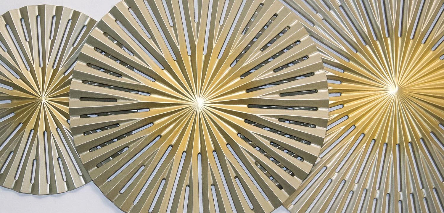 Арт-объект Apollo Gold and Silver Wall Plaque Disc gap 3 Арт-объект Apollo Gold and Silver Wall Plaque Disc gap 3 - Loft-Concept в Орле
