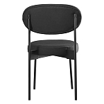 Стул мягкий Alfie Chair черный варинант исполнения - 4 | Loft Concept в Орле