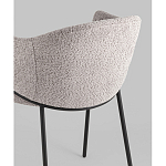 Стул Brace букле серый варинант исполнения - 3 | Loft Concept в Орле