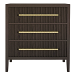 Комод Primo с 3 выдвижными ящиками Темный орех варинант исполнения - 7 | Loft Concept в Орле