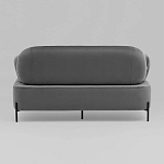 Диван в велюровой обивке серого цвета COLOR BLOCK варинант исполнения - 2 | Loft Concept в Орле