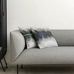 Чехол на подушку хлопковый Blake Boundaries Blue варинант исполнения - 5 | Loft Concept в Орле