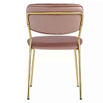 Стул Singer Chair без подлокотников Розовый Велюр варинант исполнения - 4 | Loft Concept в Орле