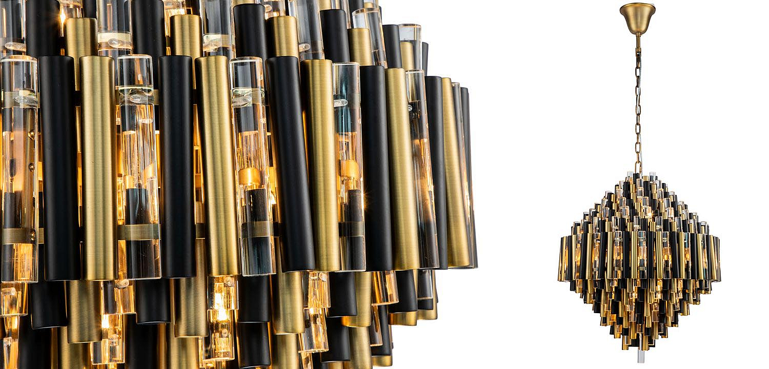 Люстра Black Brass Symphony Chandelier Люстра Black Brass Symphony Chandelier - Loft-Concept в Орле