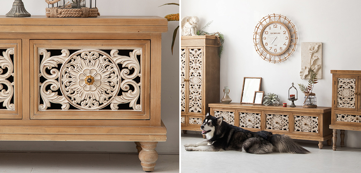 ТВ-тумба Leblanc Provence TV Stand ТВ-тумба Leblanc Provence TV Stand - Loft-Concept в Орле