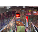 Дизайнерский ковер с изображением дороги Poltronova Autostrada Rug варинант исполнения - 13 | Loft Concept в Орле