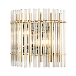 Бра с прозрачными вертикальными стеклянными трубками Gladia варинант исполнения - 2 | Loft Concept в Орле