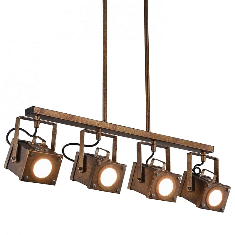 Спот Box Spot Stix 4 Искусственная бурая ржавчина в Орле | Loft Concept 