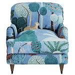 Дизайнерское классической формы на колесиках Trumann Armchair варинант исполнения - 2 | Loft Concept в Орле