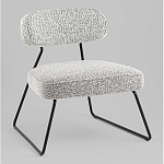 Кресло лаунж Kate букле серый варинант исполнения - 1 | Loft Concept в Орле